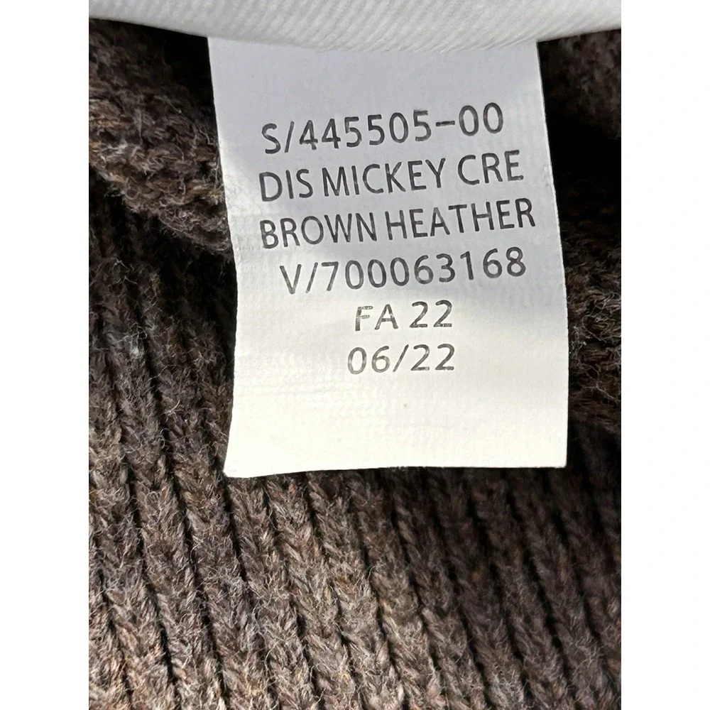 Baby Gap Mickey Mouse Heather Brown Long Sleeve Sweater Toddler 3 Years‎